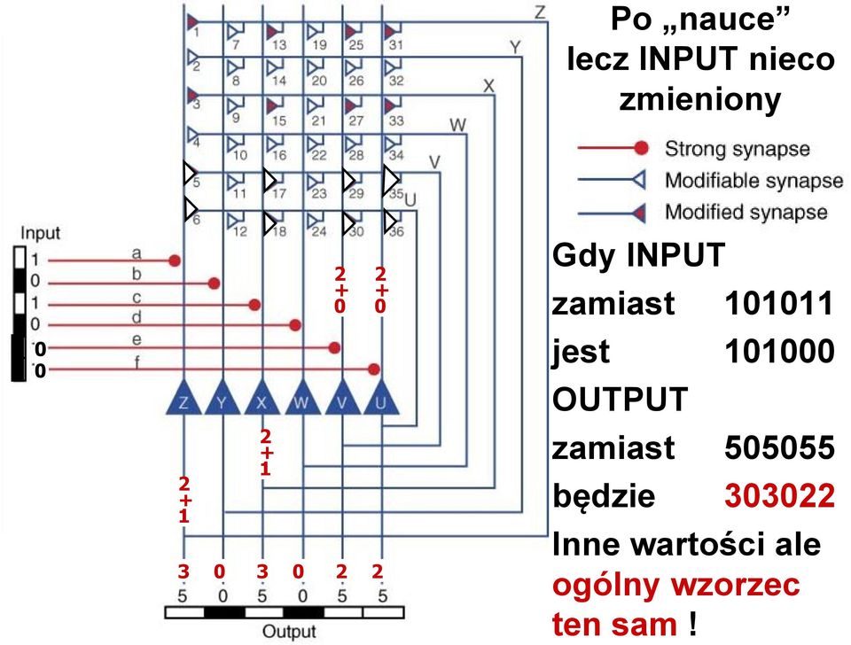 101011 jest 101000 OUTPUT zamiast 505055 będzie