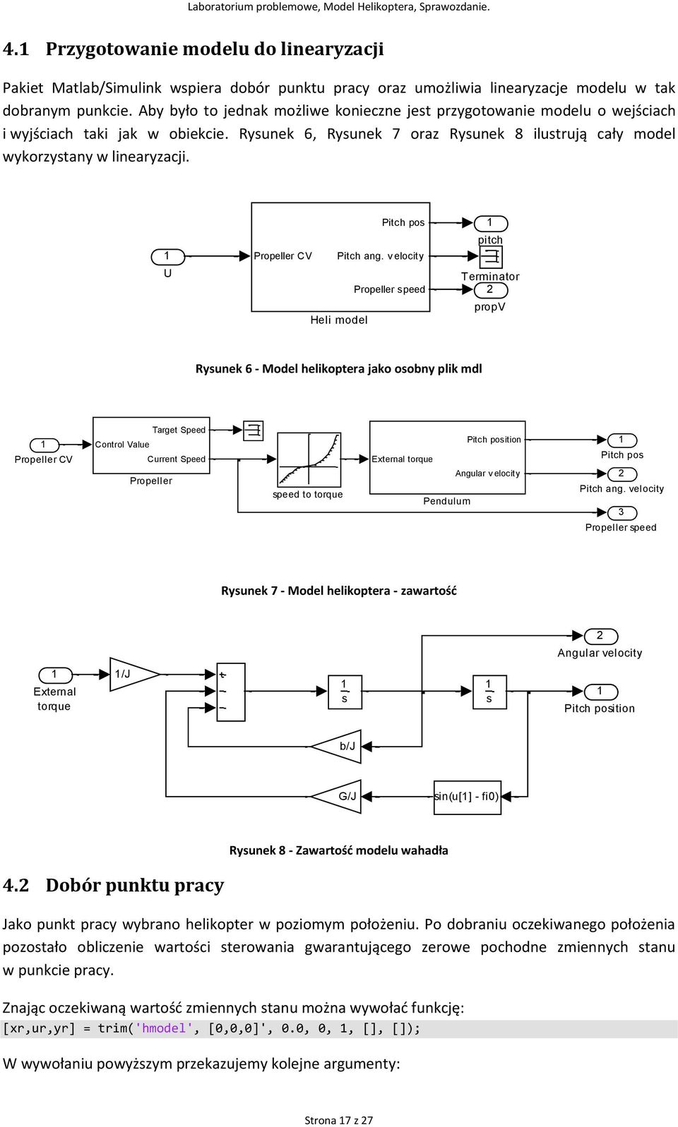 U Pitch pos Propeller CV Pitch ang.