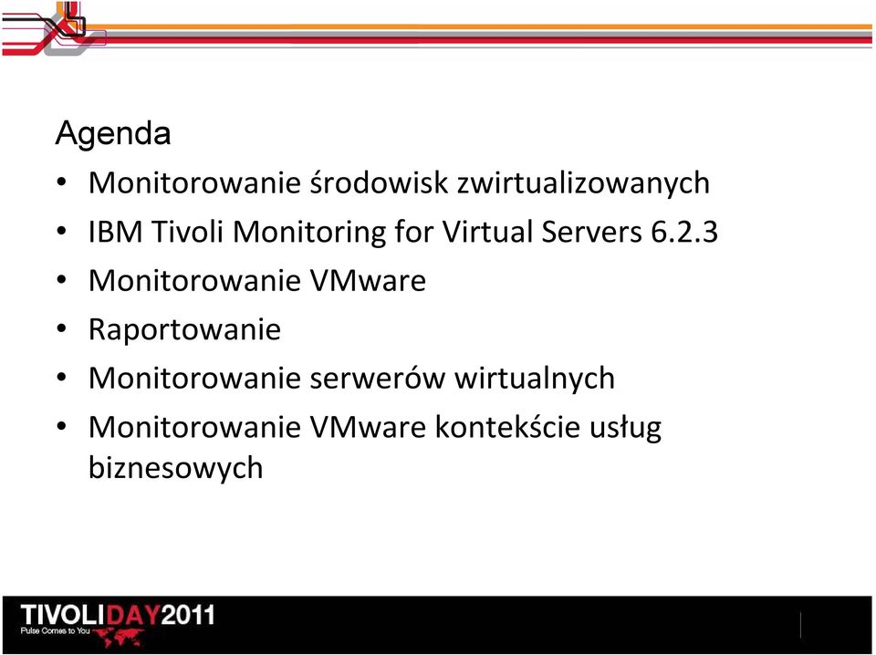 3 Monitorowanie VMware Raportowanie Monitorowanie