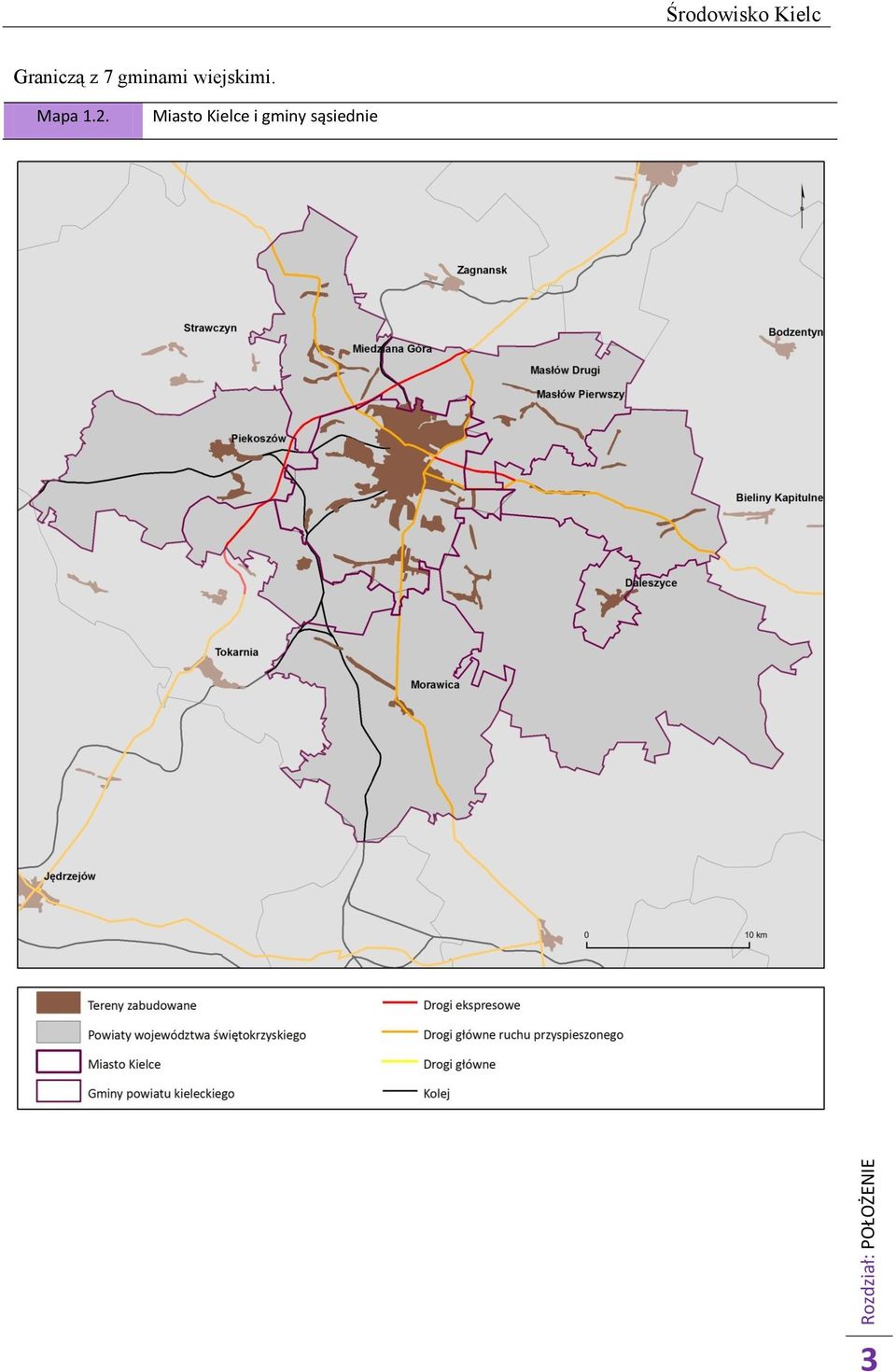 wiejskimi. Mapa 1.2.