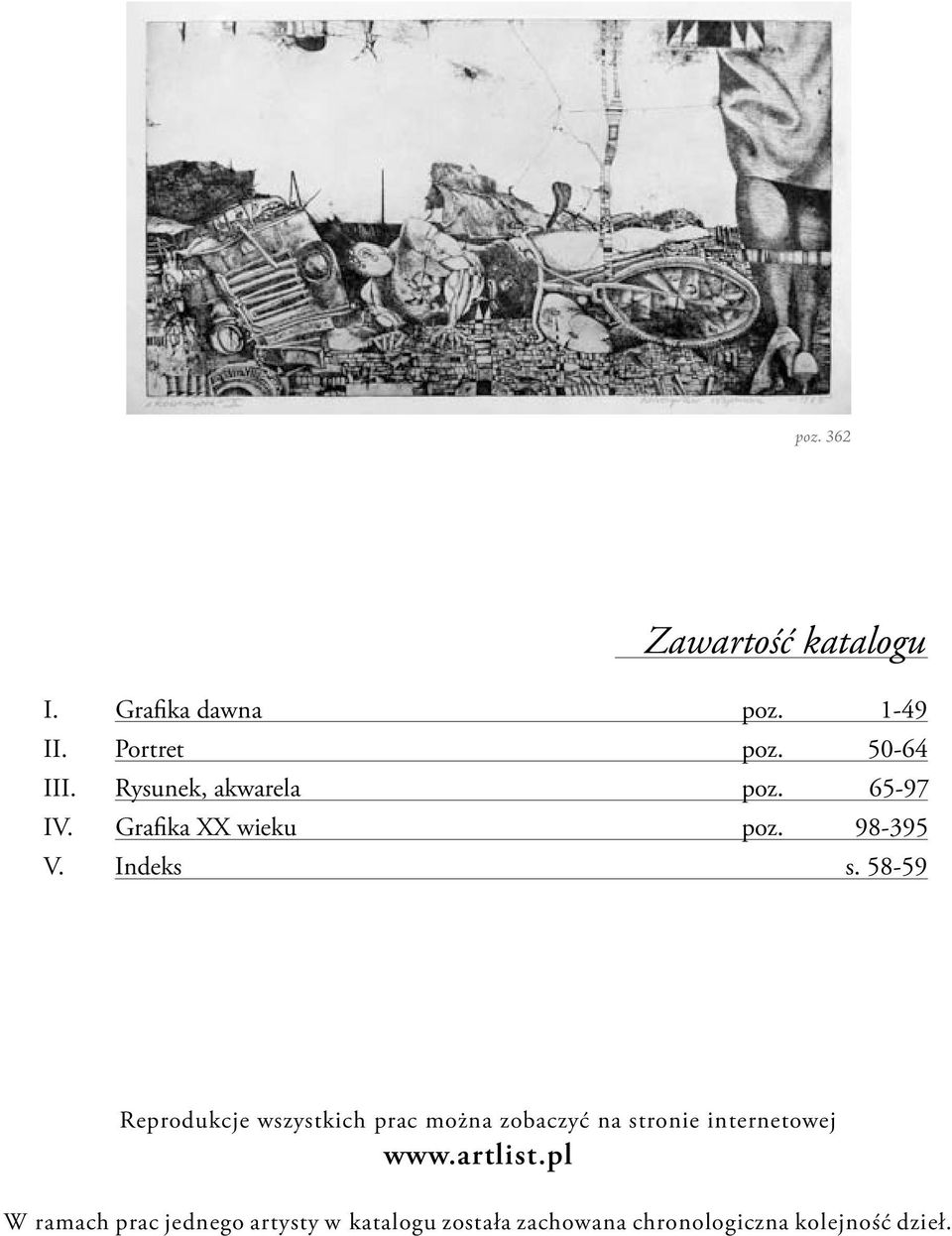 58-59 Reprodukcje wszystkich prac można zobaczyć na stronie internetowej www.
