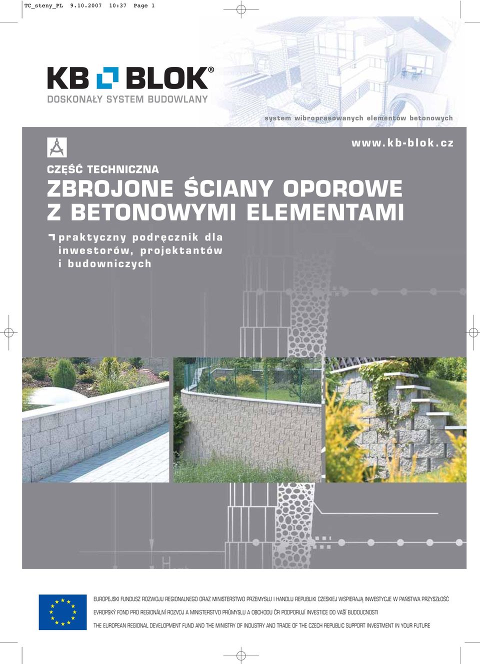 podręcznik dla inwestorów, projektantów i budowniczych EUROPEJSKI FUNDUSZ ROZWOJU REGIONALNEGO ORAZ MINISTERSTWO PRZEMYSŁU I HANDLU REPUBLIKI