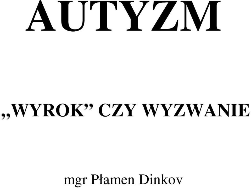 WYZWANIE