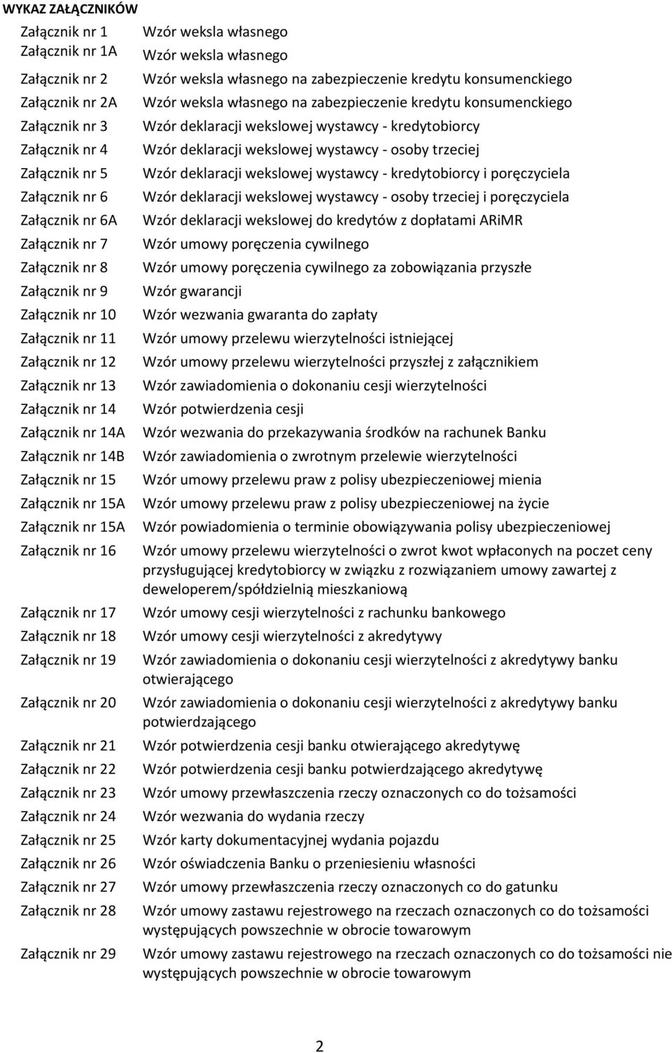 Załącznik nr 18 Załącznik nr 19 Załącznik nr 20 Załącznik nr 21 Załącznik nr 22 Załącznik nr 23 Załącznik nr 24 Załącznik nr 25 Załącznik nr 26 Załącznik nr 27 Załącznik nr 28 Załącznik nr 29 Wzór