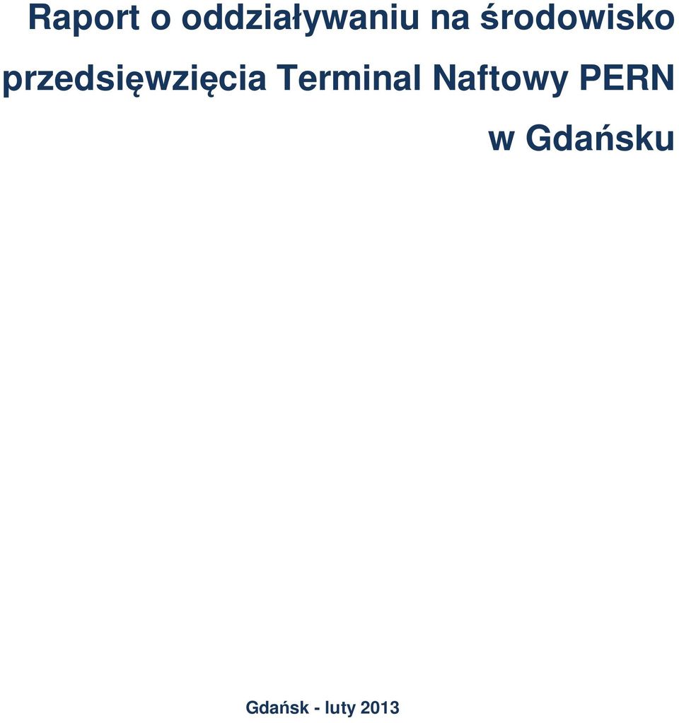 przedsięwzięcia Terminal