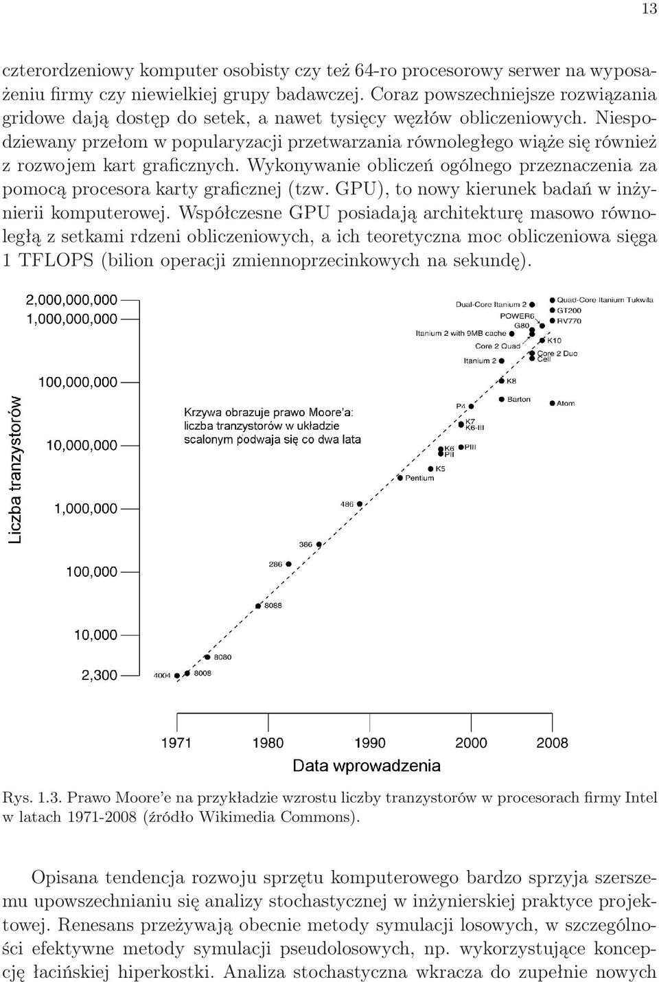 Niespodziewany przełom w popularyzacji przetwarzania równoległego wiąże się również z rozwojem kart graficznych. Wykonywanie obliczeń ogólnego przeznaczenia za pomocą procesora karty graficznej (tzw.