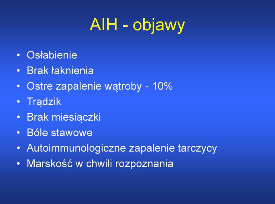 miesiączki Bóle stawowe Autoimmunologiczne