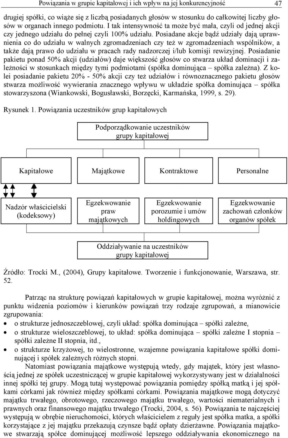 Posiadane akcje bądź udziały dają uprawnienia co do udziału w walnych zgromadzeniach czy też w zgromadzeniach wspólników, a także dają prawo do udziału w pracach rady nadzorczej i/lub komisji