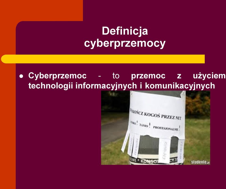 z użyciem technologii