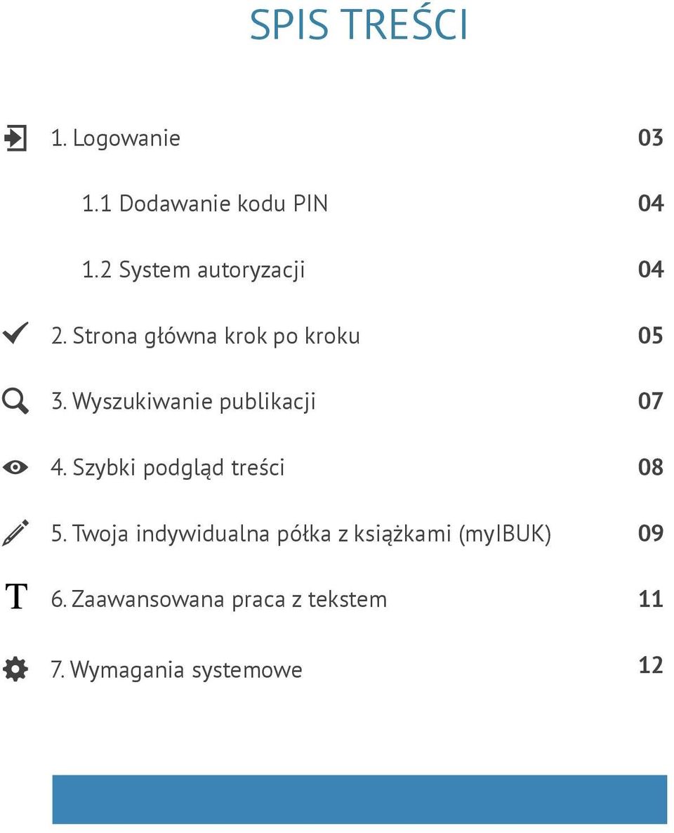 Szybki podgląd treści 5.