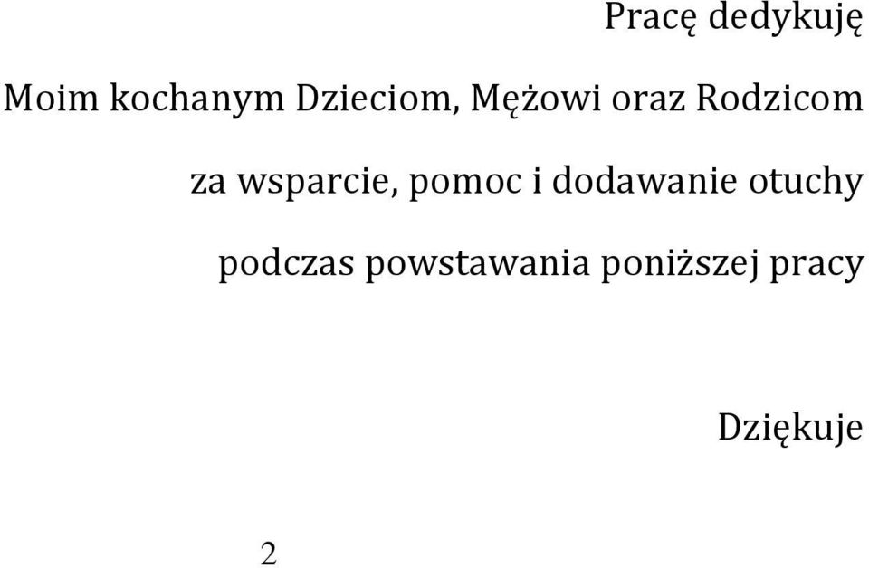 wsparcie, pomoc i dodawanie otuchy