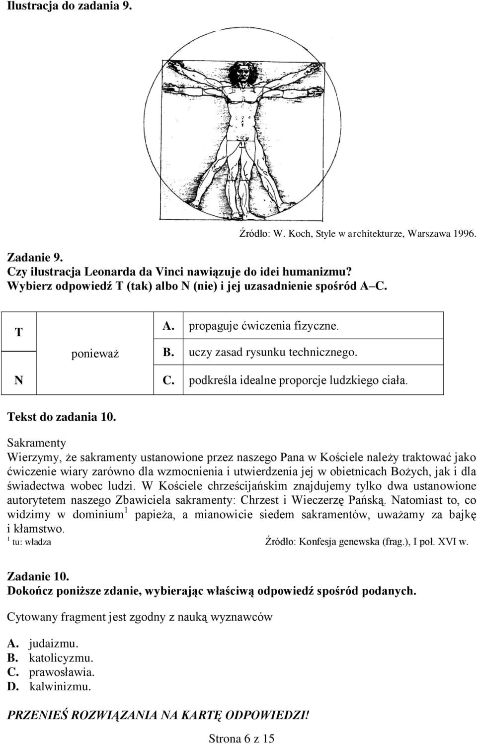 Tekst do zadania 10.