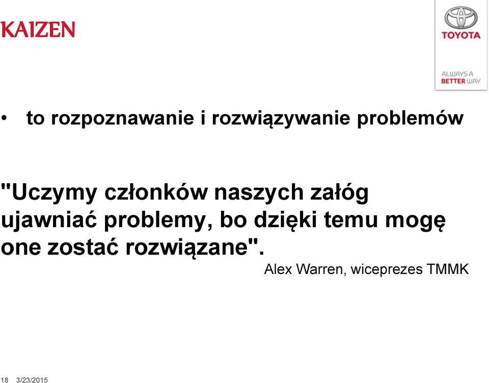 ujawniać problemy, bo dzięki temu mogę one