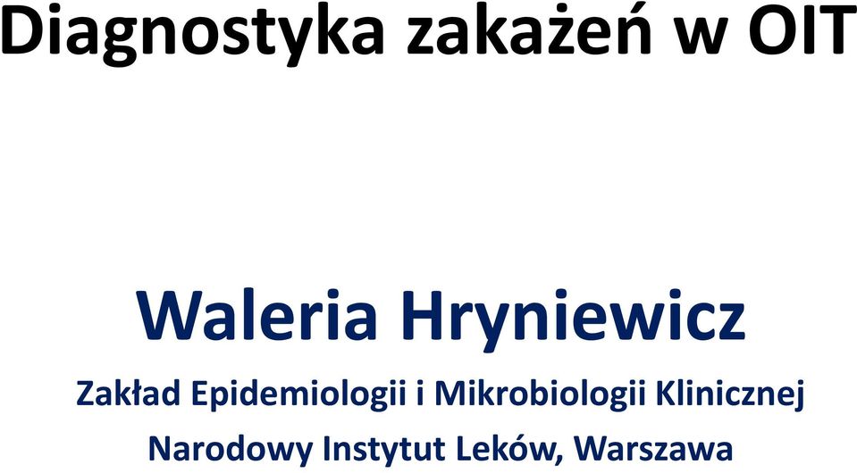 Epidemiologii i Mikrobiologii