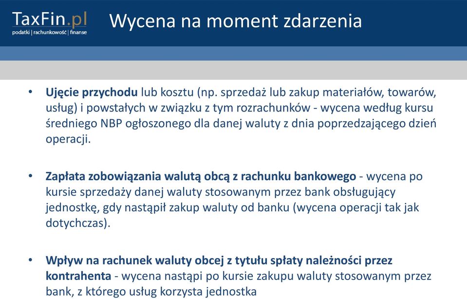 poprzedzającego dzieo operacji.