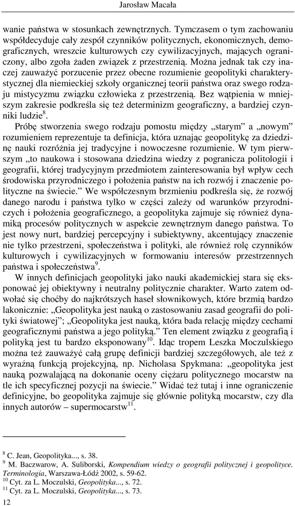 przestrzenią.