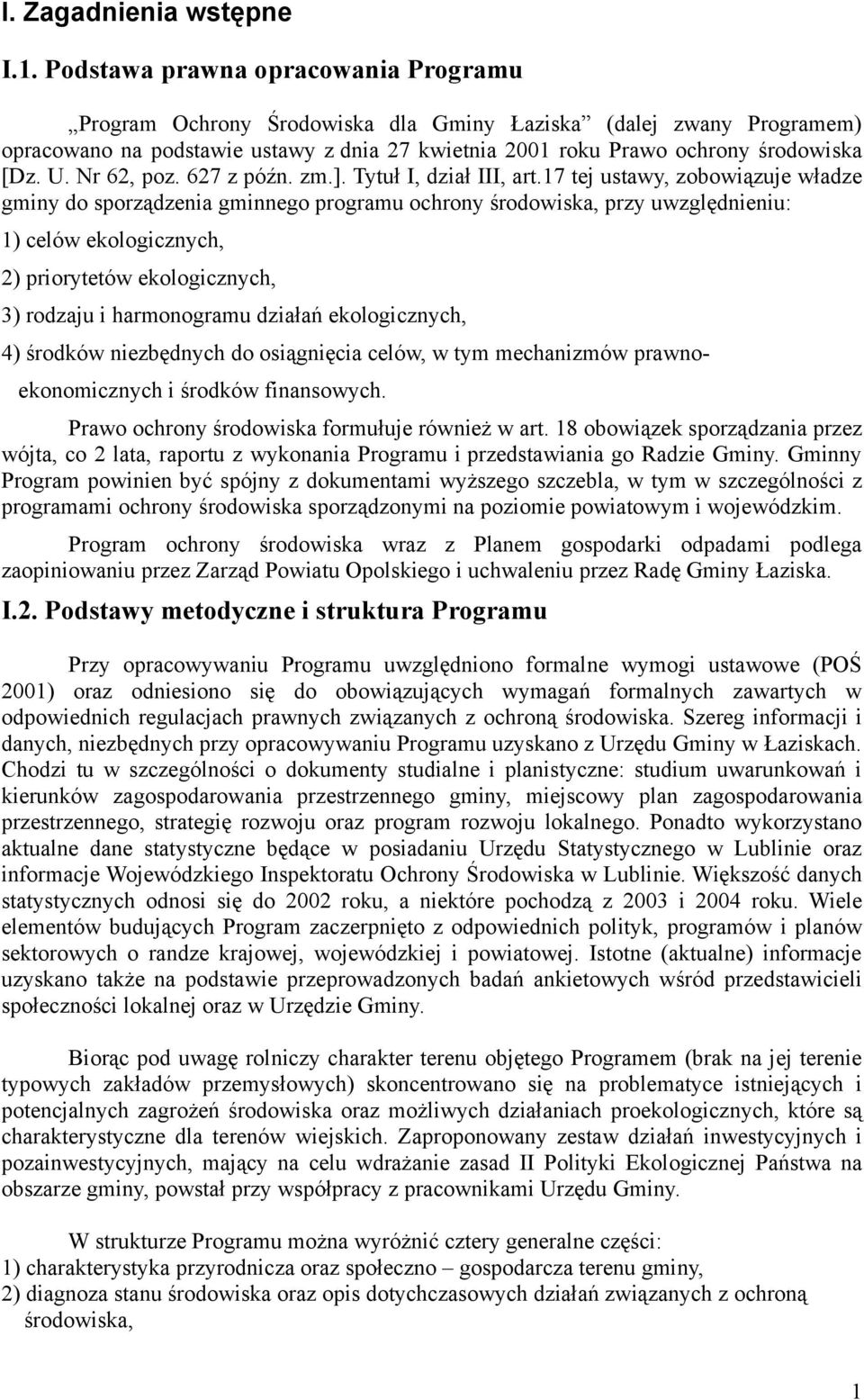 Nr 62, poz. 627 z późn. zm.]. Tytuł I, dział III, art.