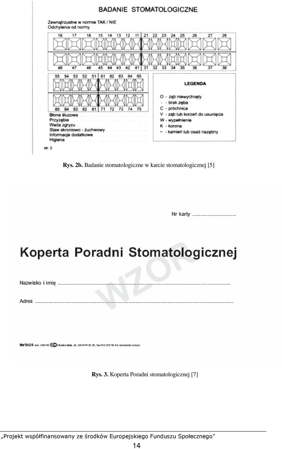 karcie stomatologicznej [5]