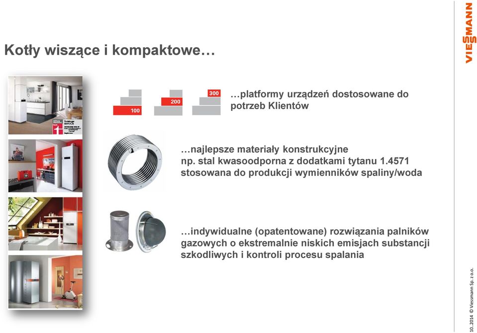 4571 stosowana do produkcji wymienników spaliny/woda indywidualne (opatentowane)