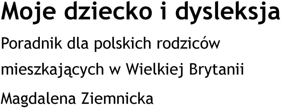 rodziców mieszkających w