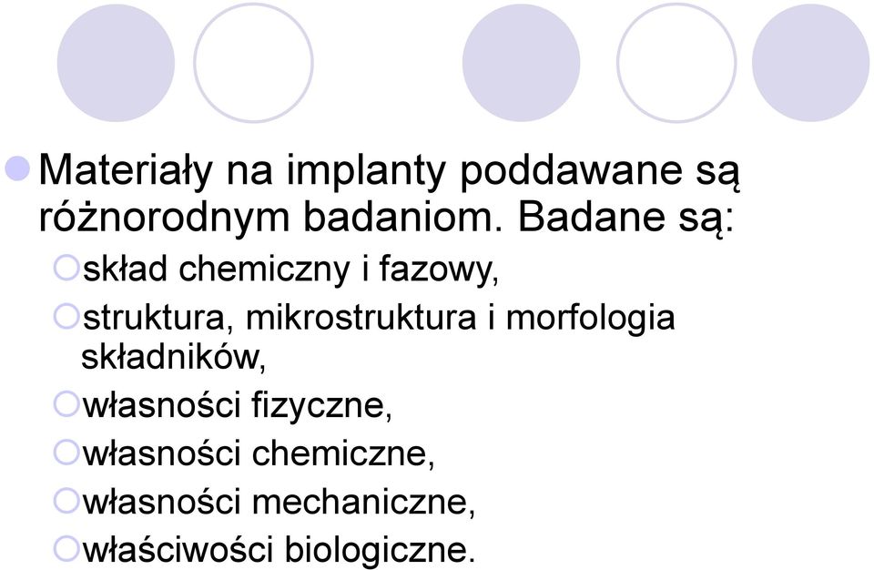 mikrostruktura i morfologia składników, własności