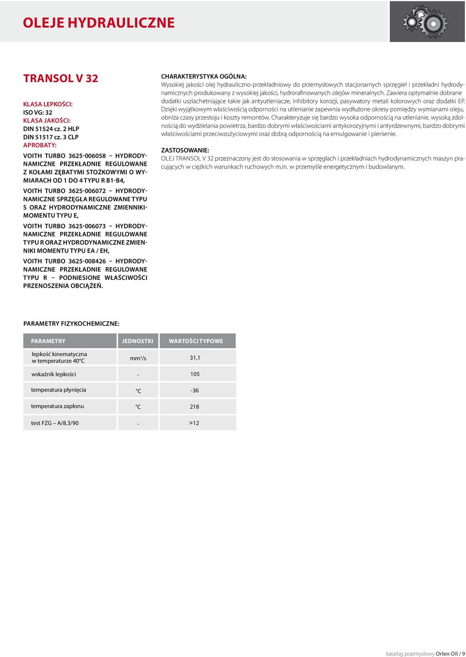 regulowane typu S oraz hydrodynamiczne zmiennikimomentu typu E, Voith Turbo 3625006073 Hydrodynamiczne przekładnie regulowane Typu R oraz hydrodynamiczne zmienniki momentu typu EA / EH, Voith Turbo