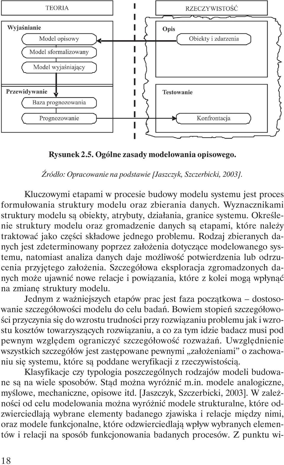 Określenie struktury modelu oraz gromadzenie danych są etapami, które należy traktować jako części składowe jednego problemu.