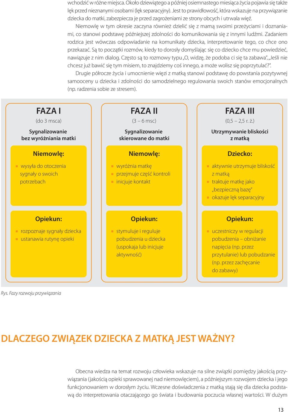 Niemowlę w tym okresie zaczyna również dzielić się z mamą swoimi przeżyciami i doznaniami, co stanowi podstawę późniejszej zdolności do komunikowania się z innymi ludźmi.