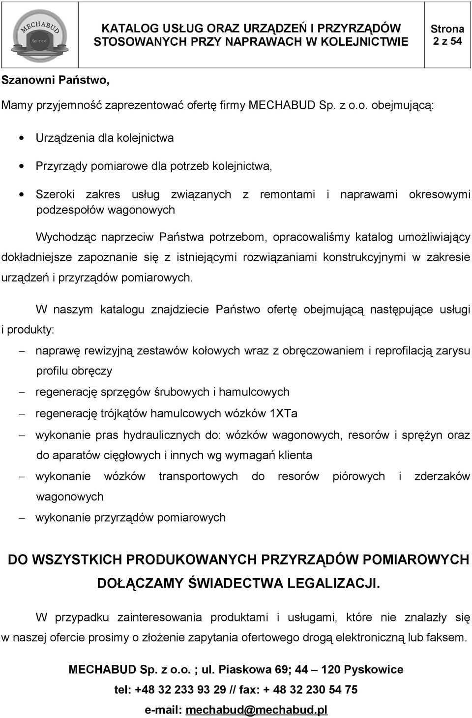 Mamy przyjemnoś