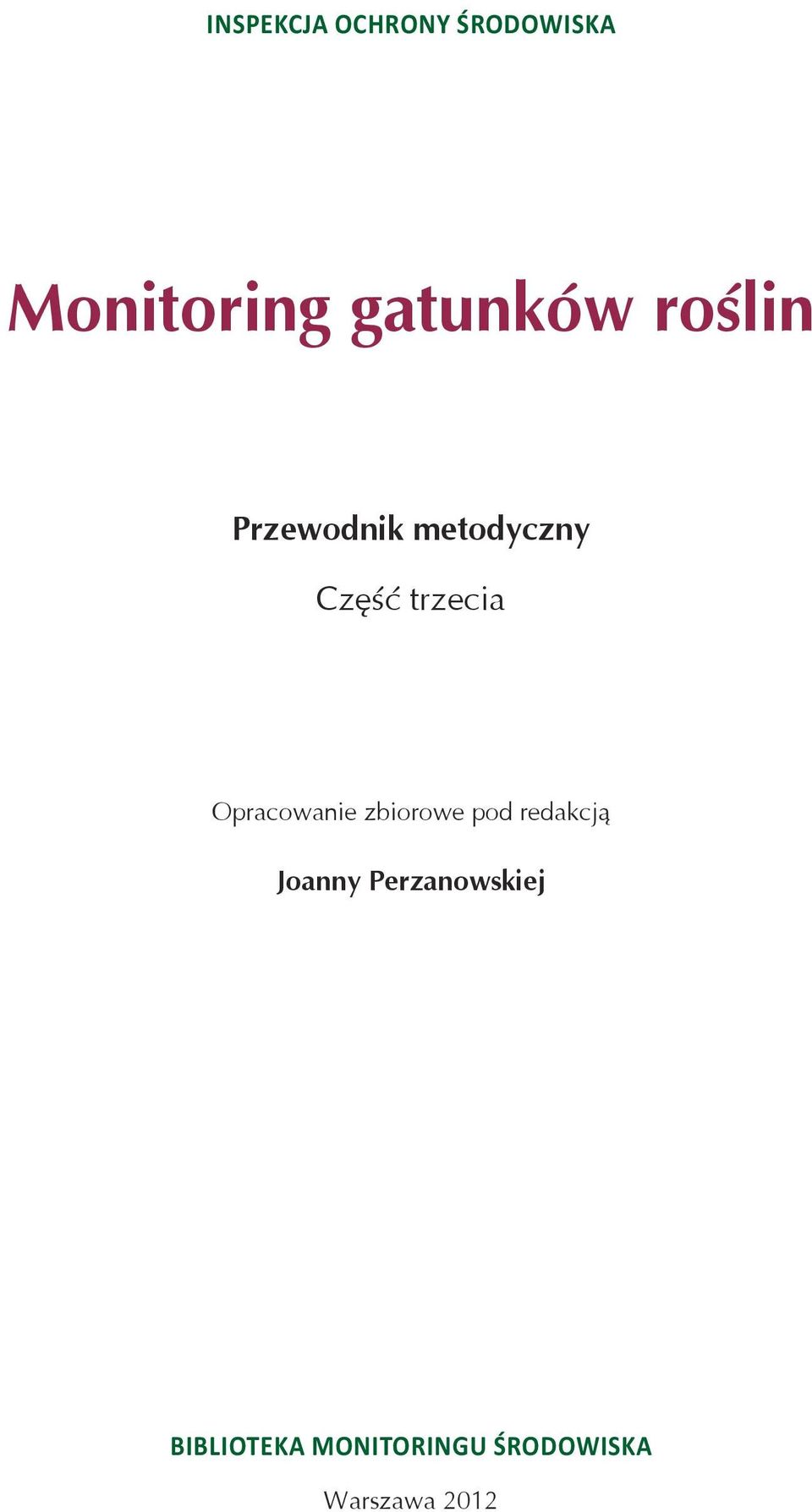 Opracowanie zbiorowe pod redakcją Joanny