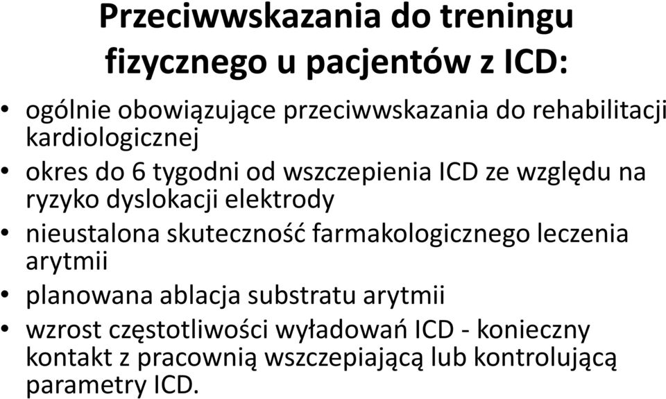 elektrody nieustalona skuteczność farmakologicznego leczenia arytmii planowana ablacja substratu arytmii