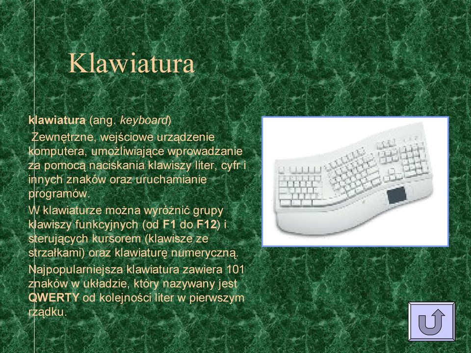 cyfr i innych znaków oraz uruchamianie programów.