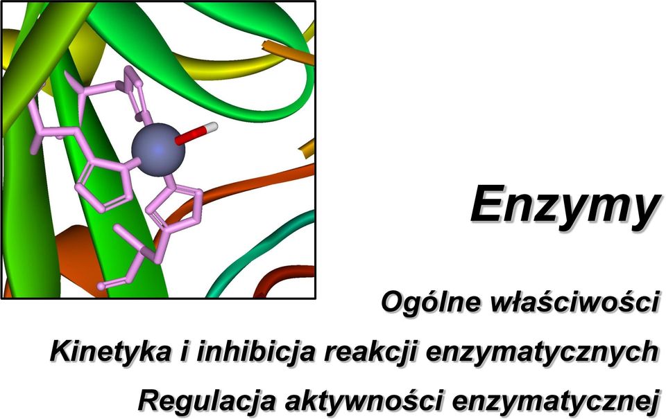 reakcji enzymatycznych