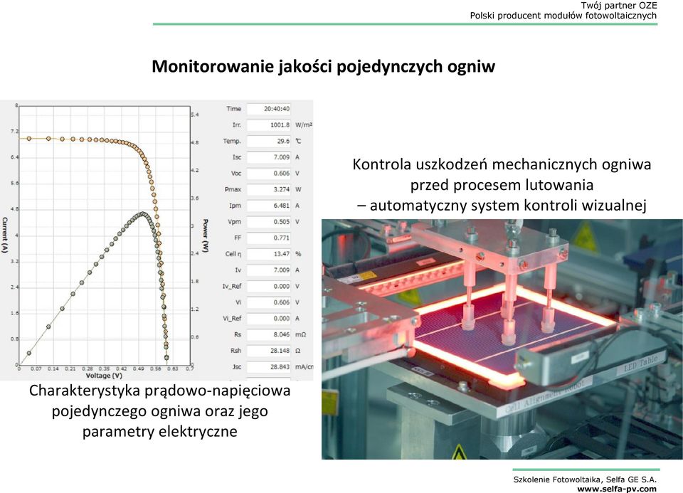 lutowania automatyczny system kontroli wizualnej