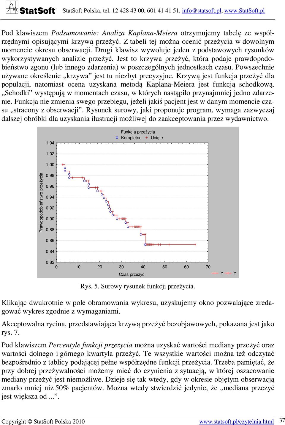 Jest to krzywa przeżyć, która podaje prawdopodobieństwo zgonu (lub innego zdarzenia) w poszczególnych jednostkach czasu. Powszechnie używane określenie krzywa jest tu niezbyt precyzyjne.