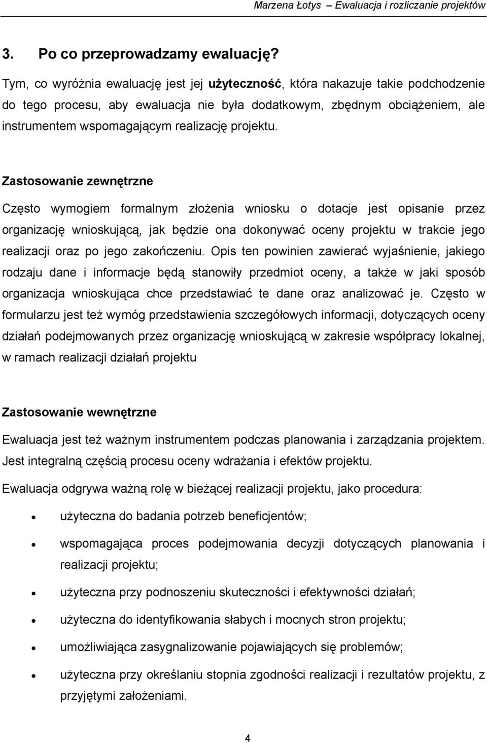 projektu.