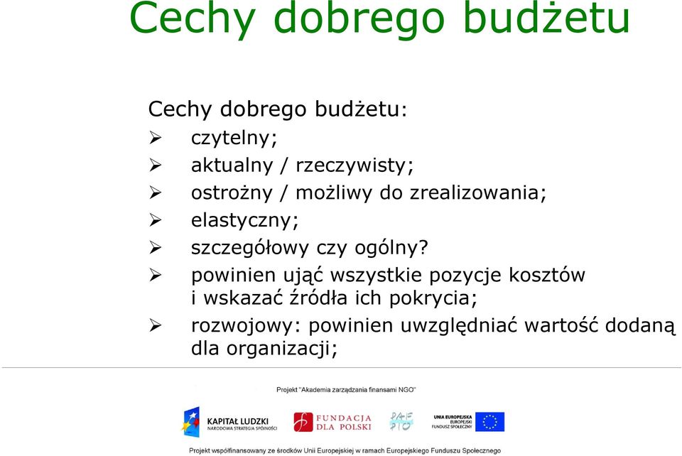 szczegółowy czy ogólny?