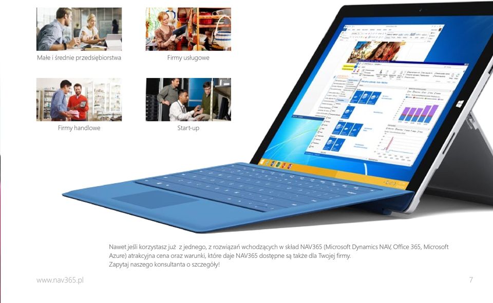 NAV, Office 365, Microsoft Azure) atrakcyjna cena oraz warunki, które daje NAV365