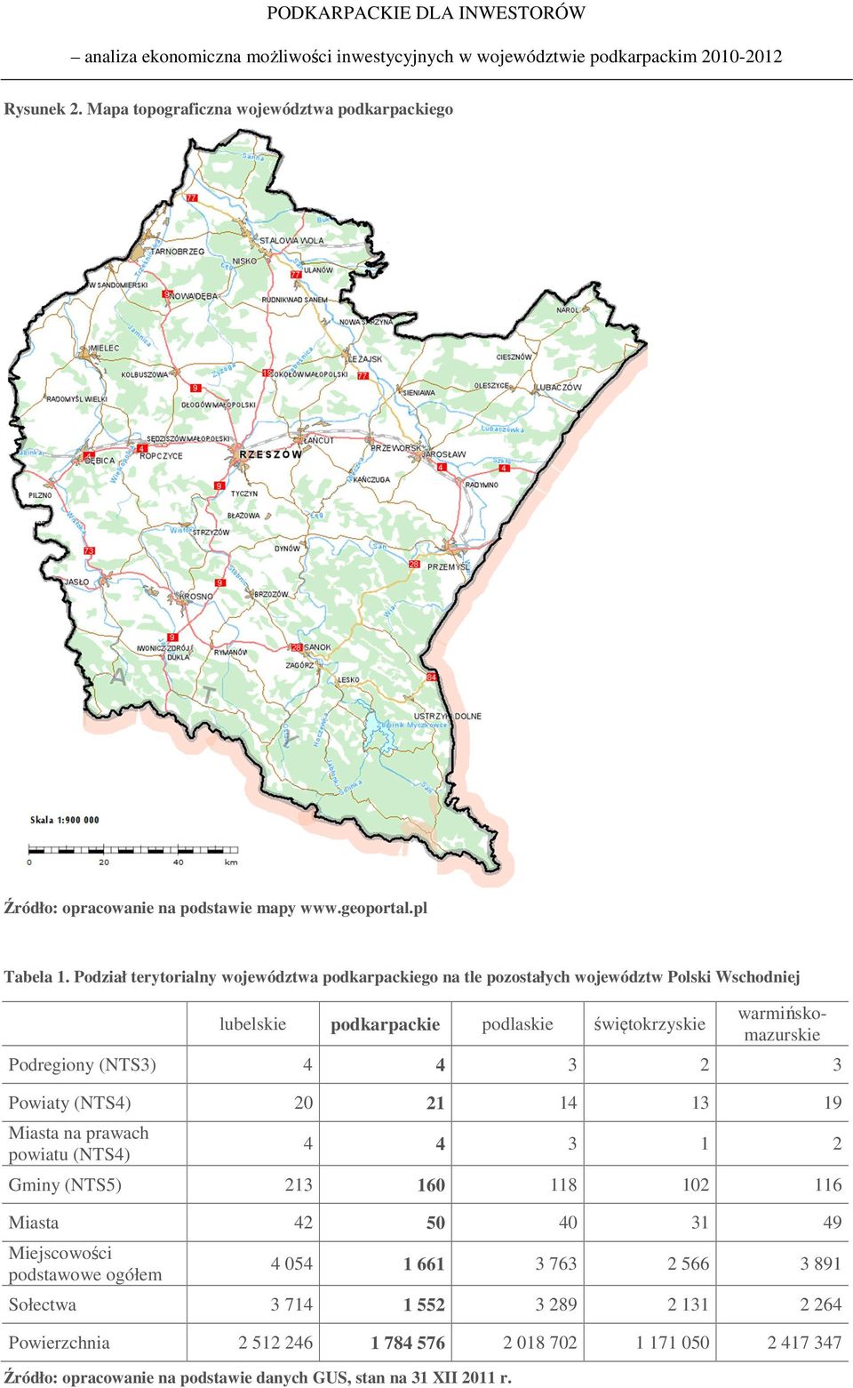 Podregiony (NTS3) 4 4 3 2 3 Powiaty (NTS4) 20 21 14 13 19 Miasta na prawach powiatu (NTS4) 4 4 3 1 2 Gminy (NTS5) 213 160 118 102 116 Miasta 42 50 40 31 49