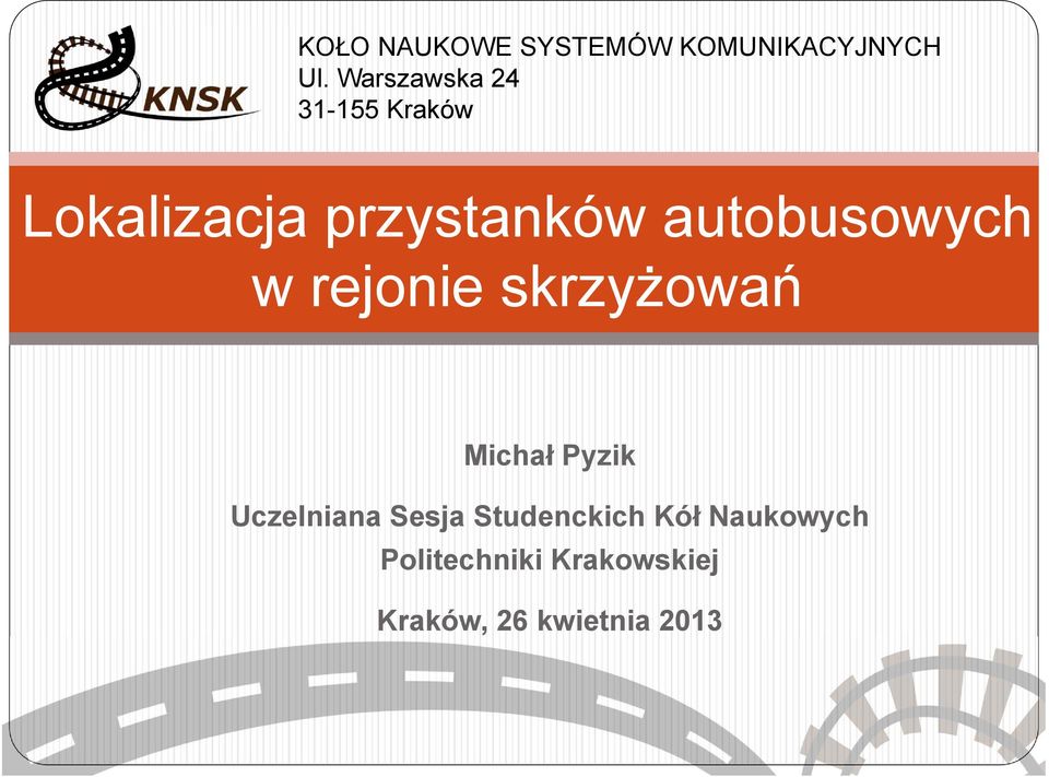 Uczelniana Sesja Studenckich Kół