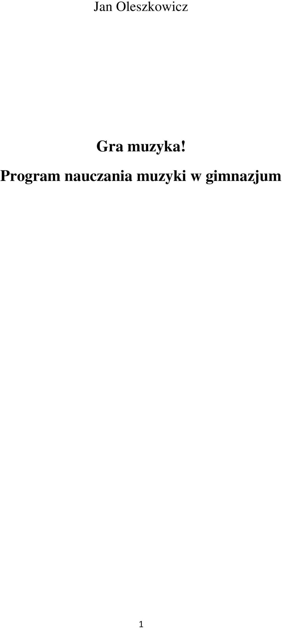 Program