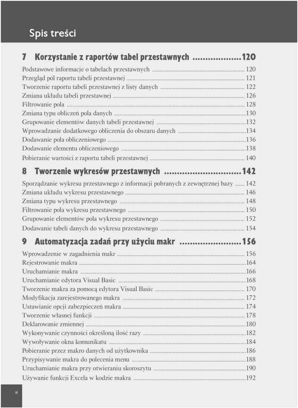 ..30 Grupowanie elementów danych tabeli przestawnej...3 Wprowadzanie dodatkowego obliczenia do obszaru danych...34 Dodawanie pola obliczeniowego...36 Dodawanie elementu obliczeniowego.