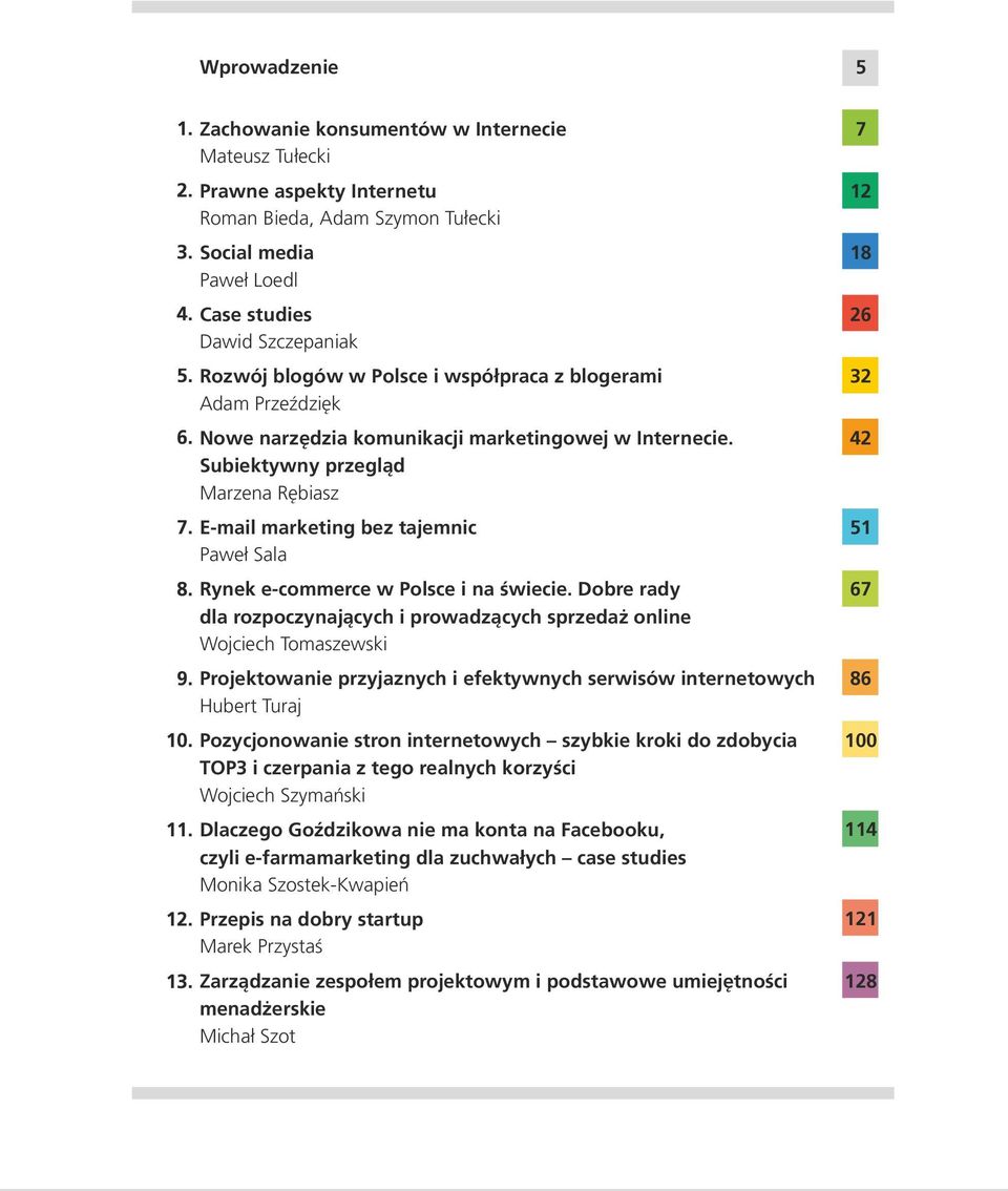 Subiektywny przegląd Marzena Rębiasz E-mail marketing bez tajemnic Paweł Sala Rynek e-commerce w Polsce i na świecie.