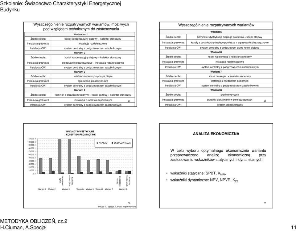 + instalacja rozdzielaczowa system centralny z podgrzewaczem zasobnikowym Wariant 3 kolektor słoneczny + pompa ciepła ogrzewanie płaszczyznowe system centralny z podgrzewaczem zasobnikowym Wariant 4