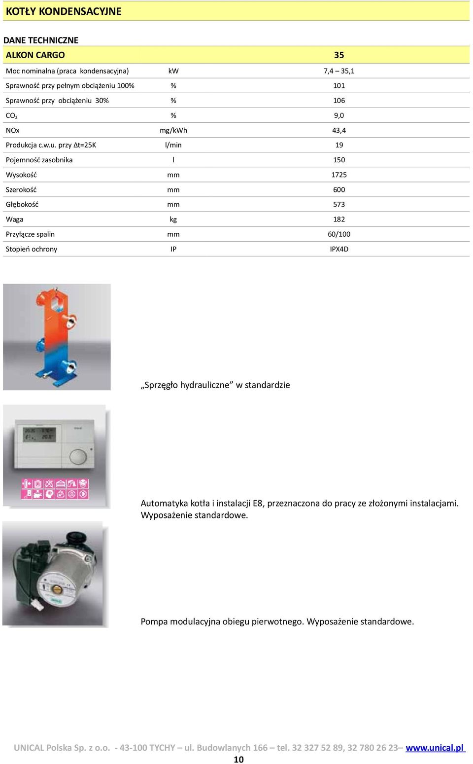 spalin mm 60/100 Stopień ochrony IP IPX4D Produk