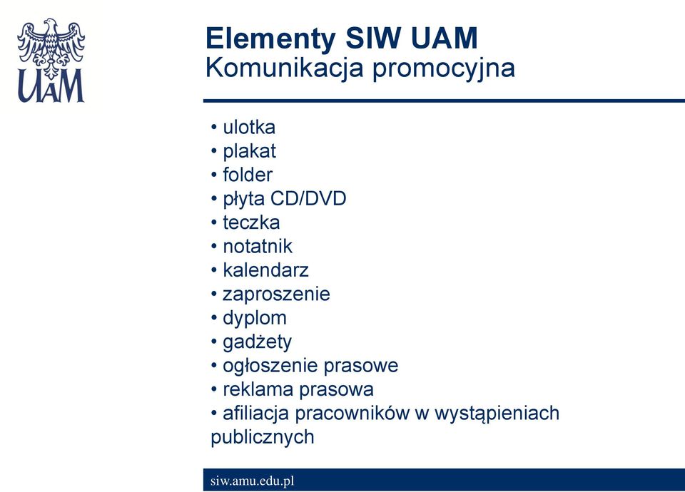 zaproszenie dyplom gadżety ogłoszenie prasowe