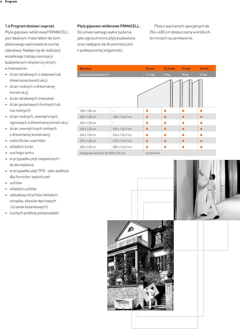 działowych mieszkań ścian pożarowych (nośnych lub nie nośnych) ścian nośnych, zewnętrznych, ogniowych o drewnianej konstrukcji ścian zewnętrznych nośnych o drewnianej konstrukcji osłon/ścian szachtów