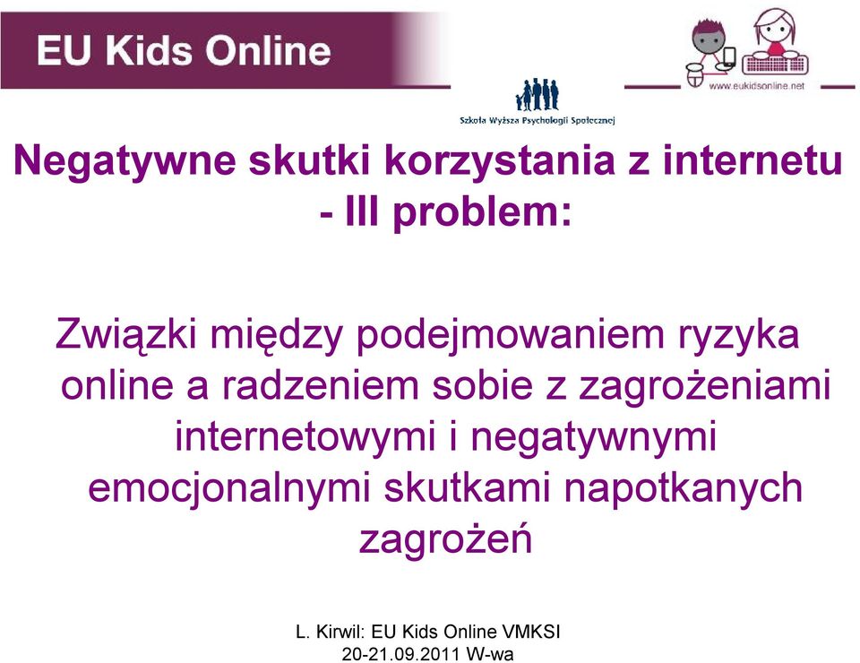 online a radzeniem sobie z zagrożeniami