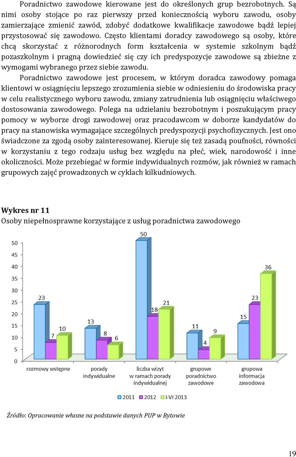 Często klientami doradcy zawodowego są osoby, które chcą skorzystać z różnorodnych form kształcenia w systemie szkolnym bądź pozaszkolnym i pragną dowiedzieć się czy ich predyspozycje zawodowe są