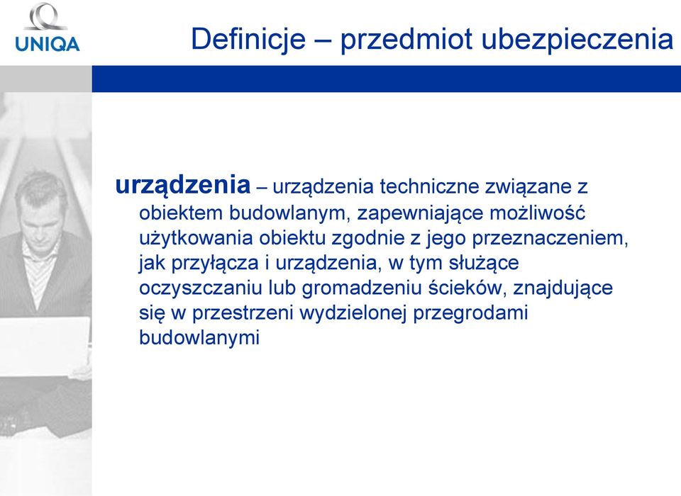 przeznaczeniem, jak przyłącza i urządzenia, w tym służące oczyszczaniu lub